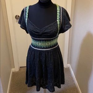 Free People Nordic Fair Isle Sweater Dress